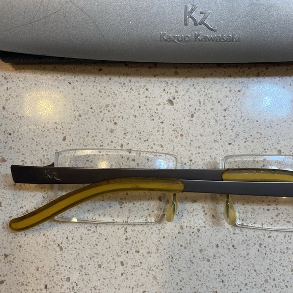 Kazuo Kawasaki prescription eyeglass frame - Picture 2 of 5